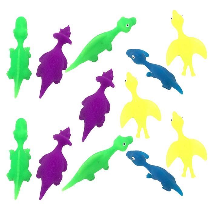 12 pcs Kid Slingshot Jouet Chic Creative Doigt Extensible Dinosaure Bande  De Caoutchouc Fusée pour En Plein Air POUPEE - Cdiscount Jeux - Jouets