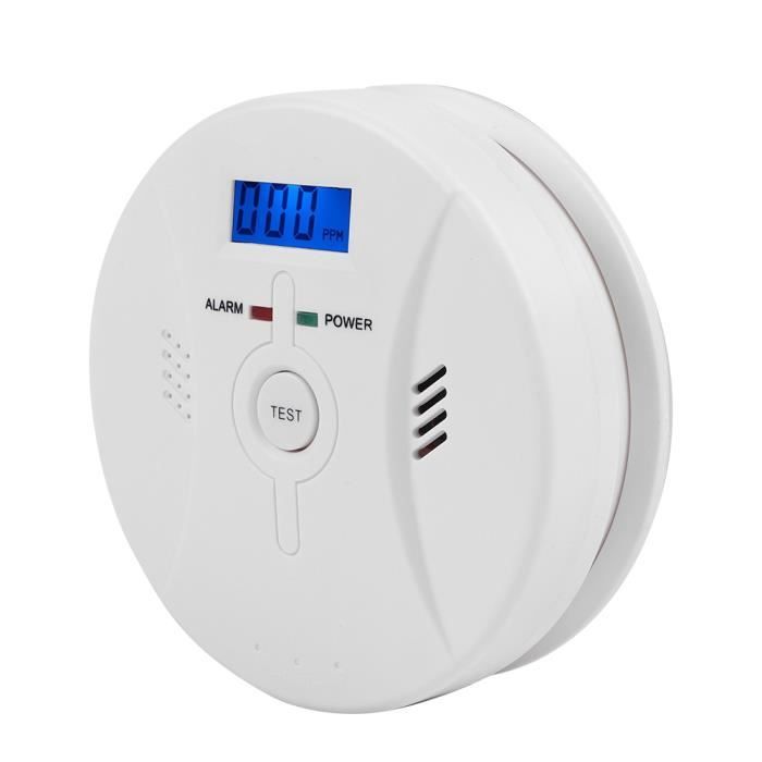 Détecteur Monoxyde Carbone Flintronic - Alarme CO Avec Écran LCD - Norme EN50291 - Portable & Fiable