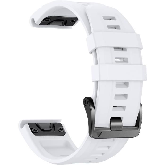 Garmin QuickFit 22 Silikon Armband, rot (010-12496-03) für Garmin fenix