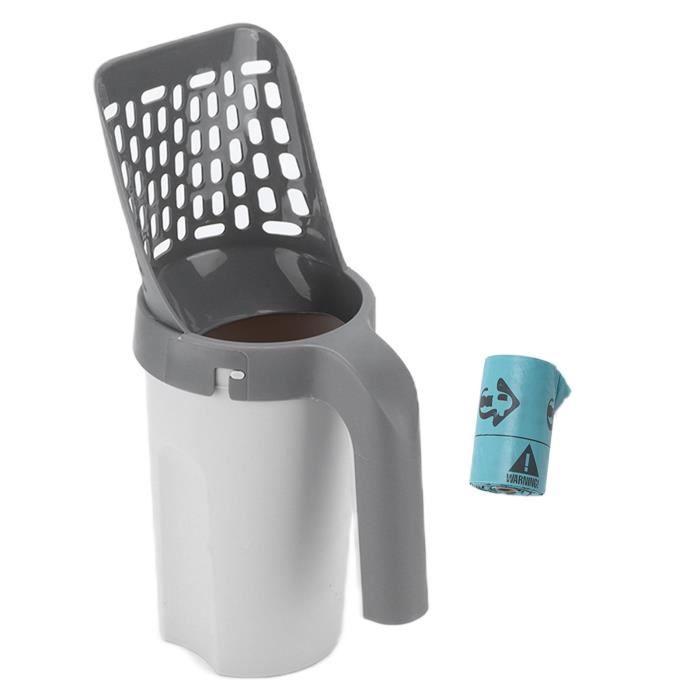 Pelle à litière télescopique en aluminium