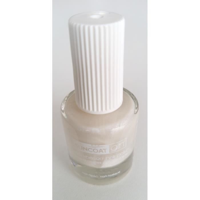 Vernis à Ongles Blanc Nacré Bio Suncoat Achat Vente