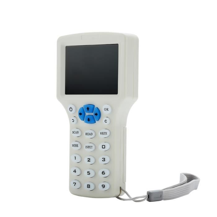 Duplicateur De Cartes RFID NFC - Lecteur/Copieur Pour Cartes D'Accès, Badges Et Cartes D'Identité (Inclut 5 Cartes T5577)