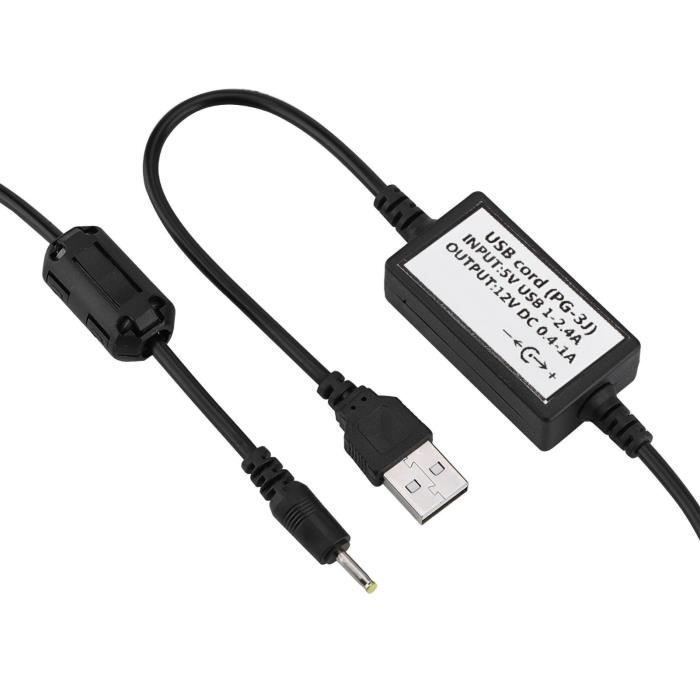 2 pièces USB Chargeur Câble RC Universel avec Prise SM-3 PIN câble de Charge USB 7,4 V pour Batterie LiPo 2S 7.4V/Voiture/Bateau/Drone/Avions RC et Autres Jouets Télécommandés
