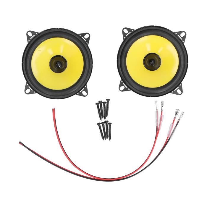 Tweeters Pour Voiture - Paire De Haut-parleurs 6 Cm, 30W, 4 Ohms, Pour Améliorer Le Son Haute Fréquence