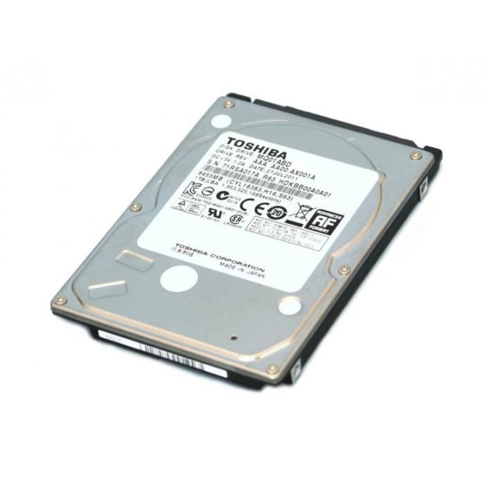Disque dur - TOSHIBA - MQ01ABD050 - 500 Go - 2 5 pouces - SATA 5400 t/min