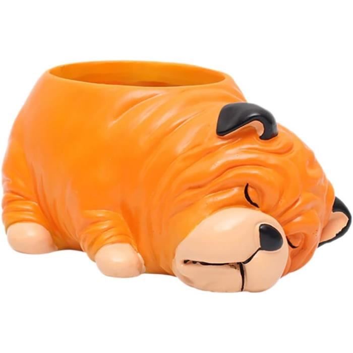 Shar Pei Jardin Des Plantes Vase Succulent Pots Mignon Animal En Forme