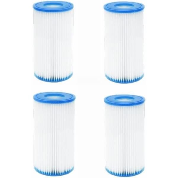 Cartouche Filtrante De Rechange Type A/C Pour Piscine Ou Spa - Filtre Plissé Haute Performance, Facile à Nettoyer
