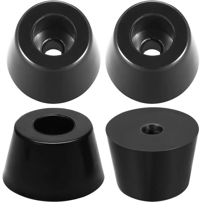 Pieds En Caoutchouc 24 Pièces, Pieds En Caoutchouc à Visser, Pieds En