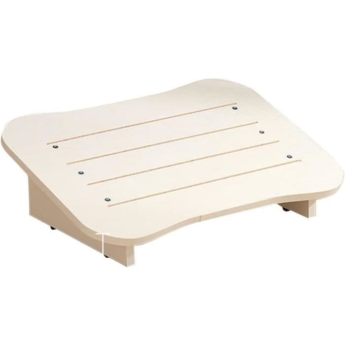 SUPFINE Repose-pieds en bois - antidérapant pour bureau, maison, 41.8