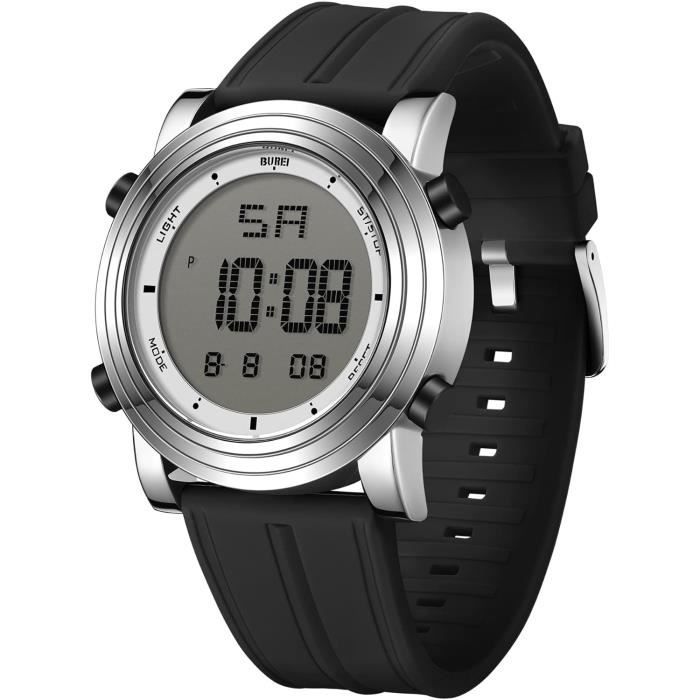 Montre Digitale Rétro SKMEI Dorée - Chrono, Alarme, étanche, Unisexe, Acier Inoxydable