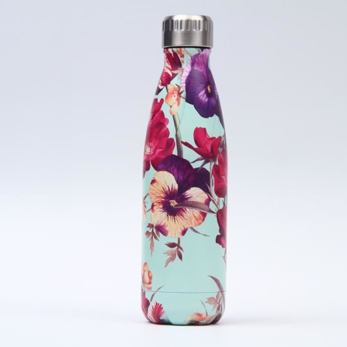 NMM 500ml Bouteille Thermos En Acier Inoxydable Avec Tasse