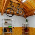 Support vélo plafond - 20 kg - Élévateur à poulie - Rangement vélo-1