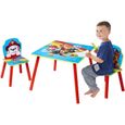 LA PAT PATROUILLE Ensemble table et 2 chaises pour enfants-1