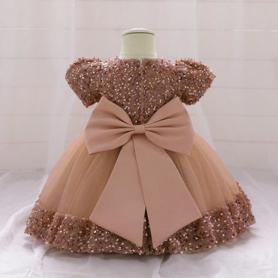 Robe à Paillettes Pour Bébé 2BEBE - Neuve Avec étiquette - Taille S - Sans Bretelles