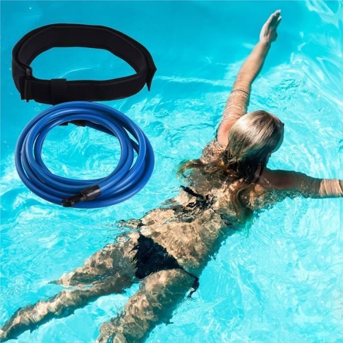 Elastique De Nage Piscine, Ceinture De Natation Résistance Pour Adultes Enfants Professionnels, Elastique Natation Réglable - Sport