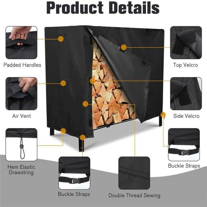 Housse Vélo Appartement Imperméable 142x123x58cm – Tissu Oxford 210D, + Sac De Rangement, ✮MARQUE FRANCAISE✮, Garantie à Vie