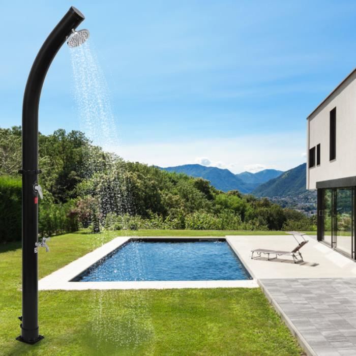 Base Pour Douche Solaire D'Extérieur Ribiland - Stable Et Facile à Assembler - Compatible Avec Most Douches De Jardin