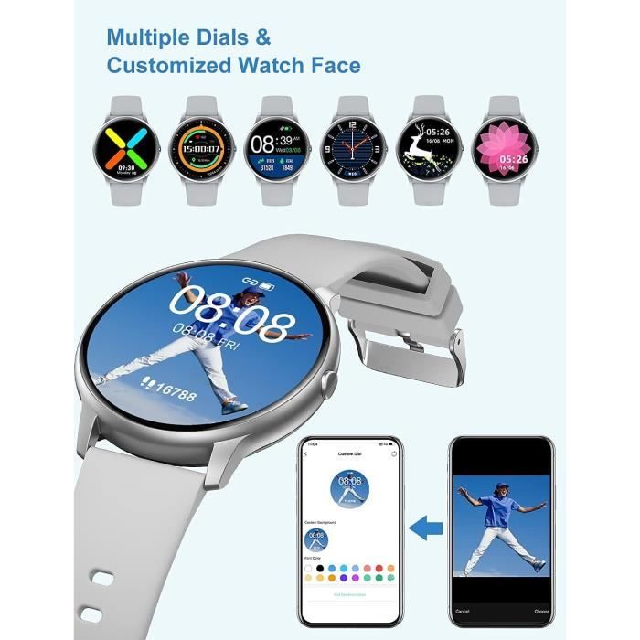 Reloj Inteligente de Mujer Hombre para Iphone Apple Samsung Android y  Bluetooth - Conseil scolaire francophone de Terre-Neuve et Labrador