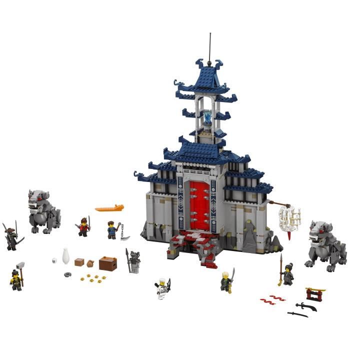 LEGO® Ninjago 70617 Le Temple de l'Arme ultime suprême - Cdiscount Jeux ...