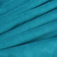 2 housse coussin 30x50 bleu canard en velours brillant avec boule décor scandinave coussin salon intérieur décoratif canapé moderne-2