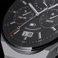 Huawei Watch GT 3 Pro 46 mm Boitier en titane avec bracelet en cuir gris-2