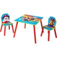 LA PAT PATROUILLE Ensemble table et 2 chaises pour enfants-2