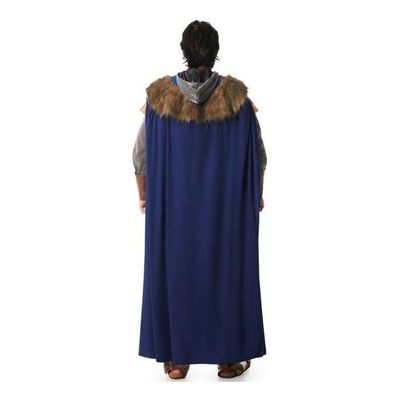 kasahara Costume Pirate Homme, Tenue Médiévale Renaissance avec Gilet Rétro, Ceinture, Bandana & Cache-Œil, Déguisement Viking pour Carnaval, Halloween & Cosplay (Wein-Red, M