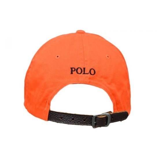 Casquette ralph 2025 lauren lanière cuir