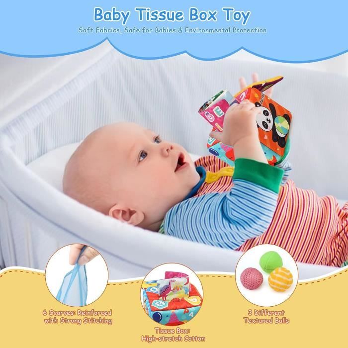 Jouet Montessori Bébés, 7 in 1 Sensoriel Jouet pour Bebe 6 Mois 1 2 3 Ans  avec 6 Formes Multisensorielles pour Cadeau Fille Garçon - Cdiscount  Puériculture & Eveil bébé
