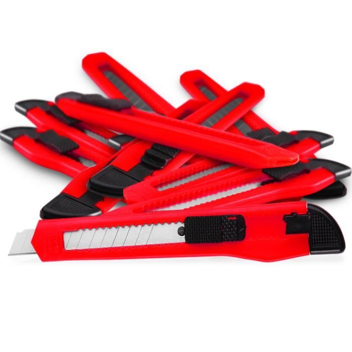 Lot De 50 Lames Sécables Pour Cutter 18 Mm - Lames De Rechange Neuves