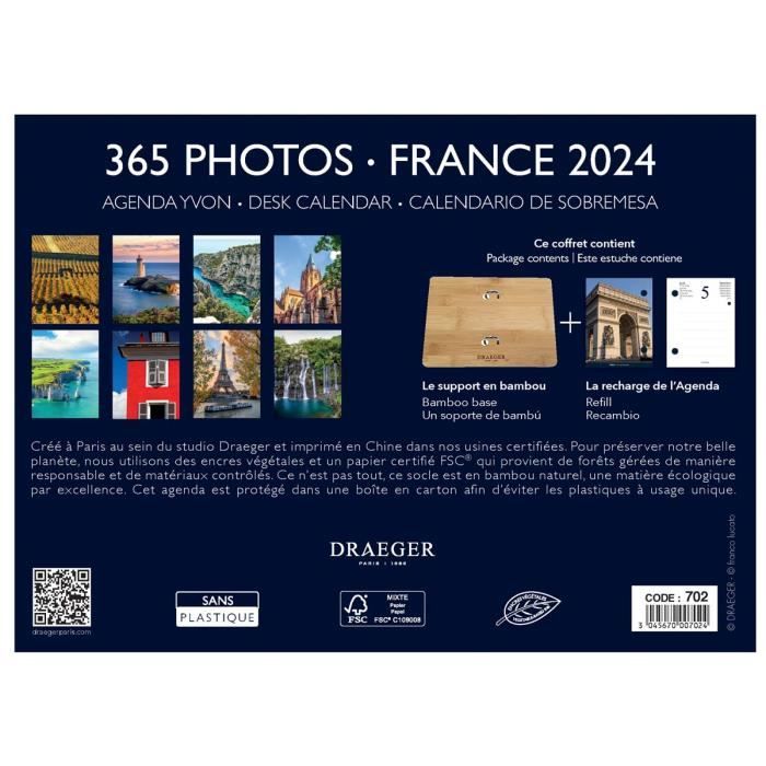 Agenda De Poche 2024 - Draeger Paris - Paris - Format : 11,5 x 16 cm -  Cdiscount Beaux-Arts et Loisirs créatifs
