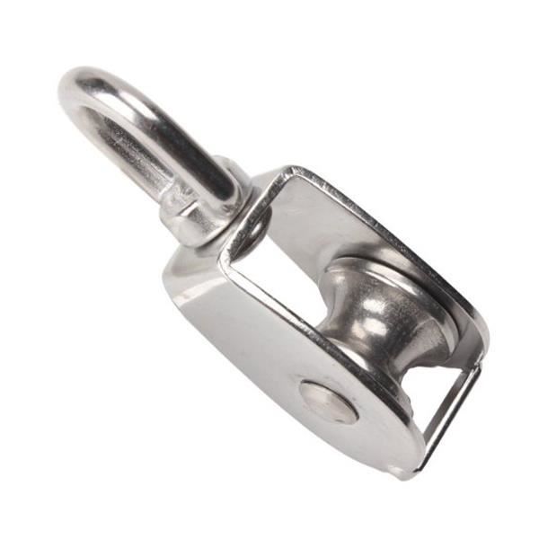 Lot De 4 Poulies/blocs Pour Câble Métallique De 6mm - Idéal Pour Systèmes De Traction, Levage Ou Renvoi