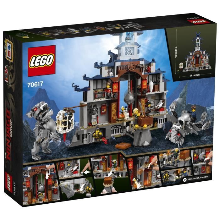 LEGO® Ninjago 70617 Le Temple de l'Arme ultime suprême - Cdiscount Jeux ...