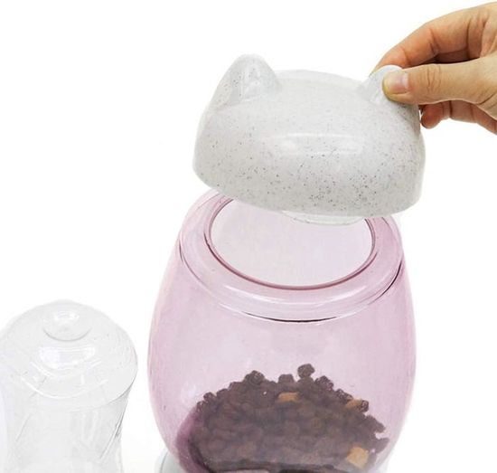 Distributeur Automatique De Croquettes, Distributeur De Nourriture 2 En