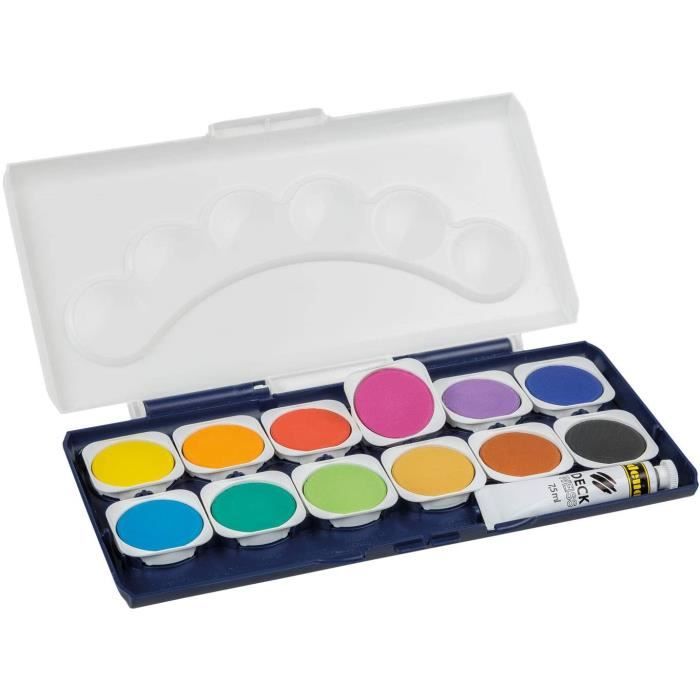 Caja de pintura EBERHARD FABER con tapa, 12 piezas, color verde, ganador. Compra Caja de pintura EBERHARD FABER con tapa, 12 piezas, color verde, ganador. Compra