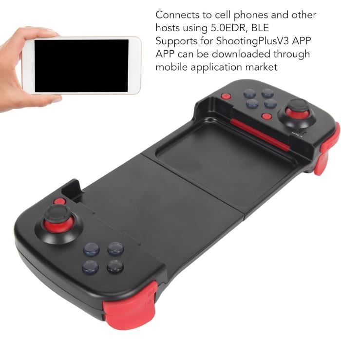 Manette Gtotd Pour Tablette – Sans Fil, 6 Doigts, 4 Gâchettes, Joystick, Neuve