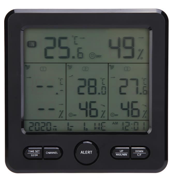 Thermomètre sans fil intérieur extérieur