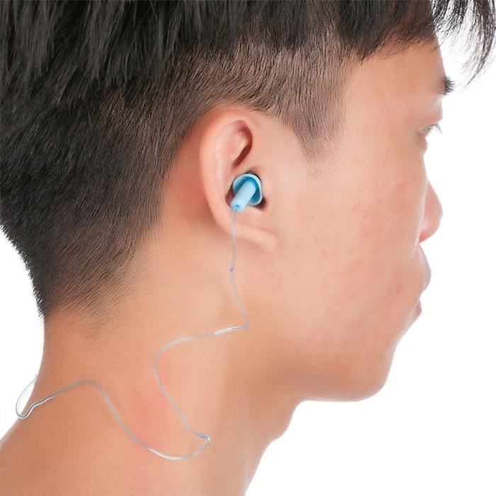 1 paire Silicone bouchons d'oreille isolation phonique oreille protection bouchons  d'oreilles anti-bruit dormir bouchons Protection auditive pour sommeil -  AliExpress