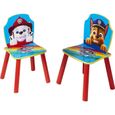 LA PAT PATROUILLE Ensemble table et 2 chaises pour enfants-5