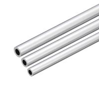 QUARKZMAN Tube Rond Aluminium 6063 - Diamètre Extérieur 13mm, Intérieur 7mm, Longueur 400mm - Idéal Bricolage & Projets Industriels