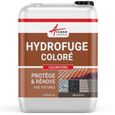 Hydrofuge coloré imperméabilisant toiture tuiles, fibrociment, ardoise  Brun Sepia (Ral 8014) - 5 L (jusqu a 20m²)-0