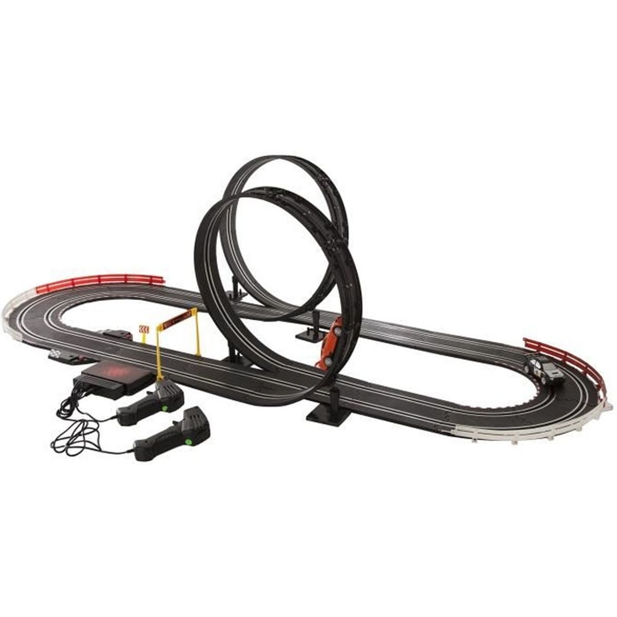 Circuit de voitures électriques avec Loopings 2 voitures 565 cm ...