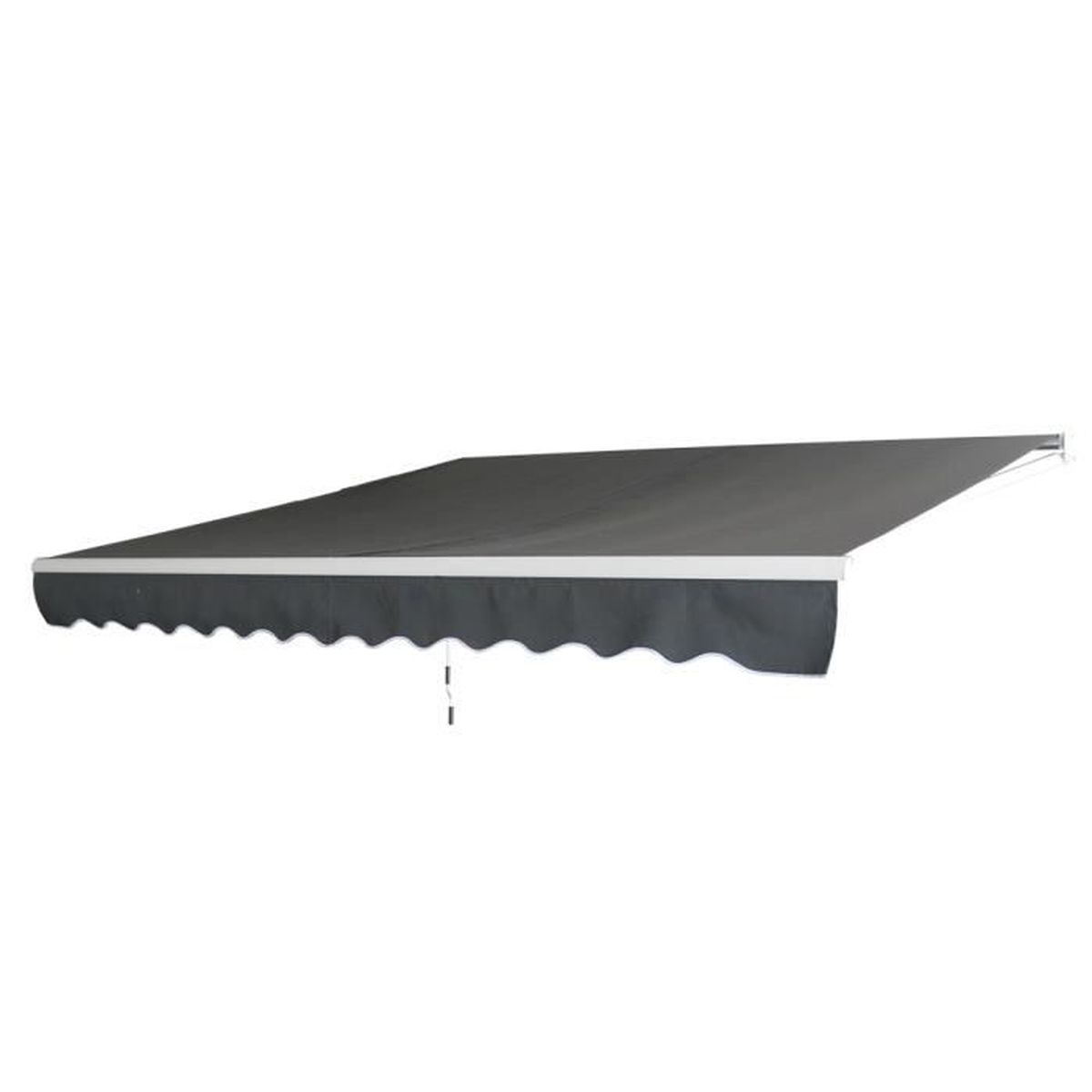 Auvent De Porte Extérieur 60x120 Cm - Protection Contre Pluie, Soleil, Neige Pour Entrée, Fenêtre - 3