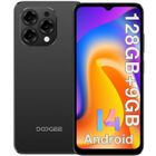 DOOGEE N55 Smartphone 4G - 6.56" - 128 Go - Android 14 - Double Sim - GPS - Noir