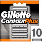 GILLETTE Lames de rasoir Contour Plus x10
