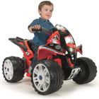 Quad électrique pour enfant INJUSA - The Beast - Rouge - 12V - Grandes roues