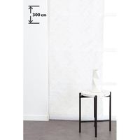 Panneau Japonnais 60 x 300 cm à Scratch Grande Hauteur Effet Naturel Impression Relief Argentée Motif Abstrait Blanc