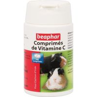 BEAPHAR Comprimés de vitamine C - Pour cochon d'In