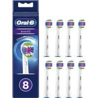 Oral-B 3D White Brossette Avec Technologie CleanMaximiser,Lot De 8