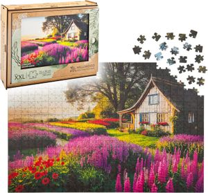 PUZZLE Puzzle en bois pour toute la Famille de forme clas